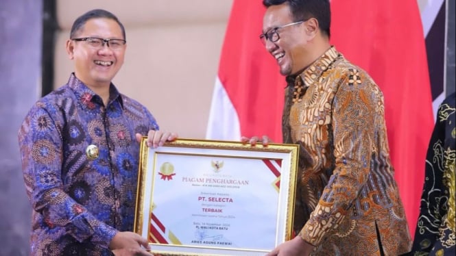 Salah satu penghargaan yang diberikan dalam Investment Award 2024