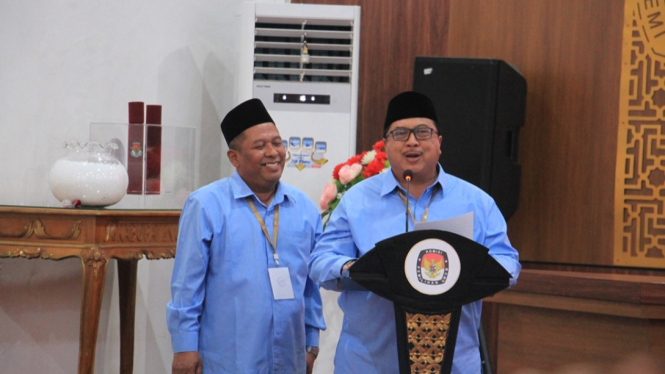 Paslon nomor urut 2 di Pilbup Jombang, Warsubi - Salman.