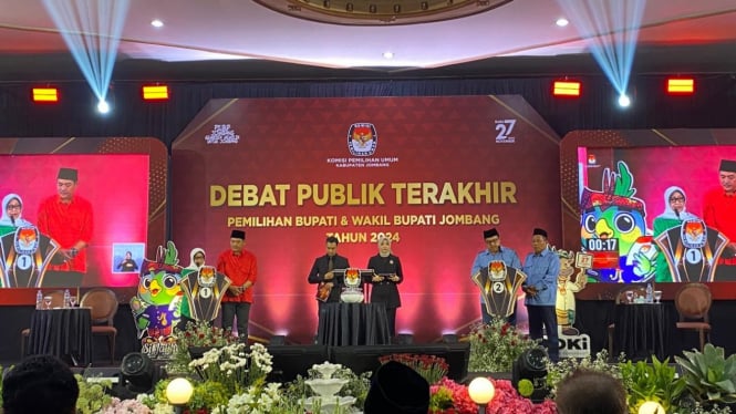 Debat Publik Terakhir Pilkada Jombang 2024