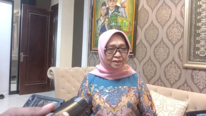 Mundjidah Wahab saat ditemui di rumahnya di Jombang.