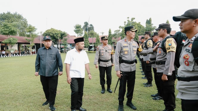 Apel pelepasan polisi penjaga TPS di Jombang