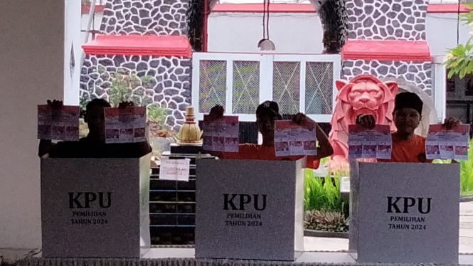 Pemungutan suara Pilkada di Lapas Kelas I Malang