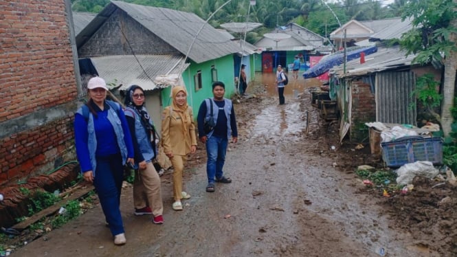 Banjir di Kampung Raas Sumbermanjing Wetan