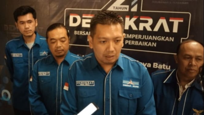 Ketua DPC Demokrat Kota Batu, Hendra Angga Sonata