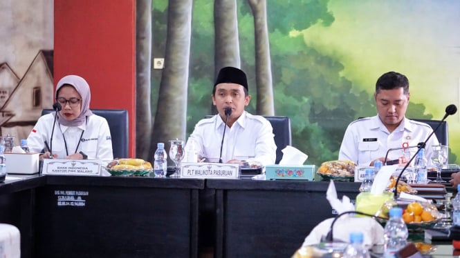 Plt Wali Kota Pasuruan pimpin rakor jelang Nataru