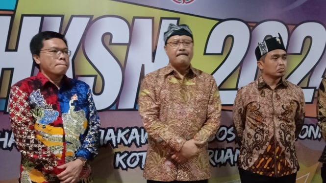 Mensos, Saifullah Yusuf, menghadiri HKSN di Kota Pasuruan