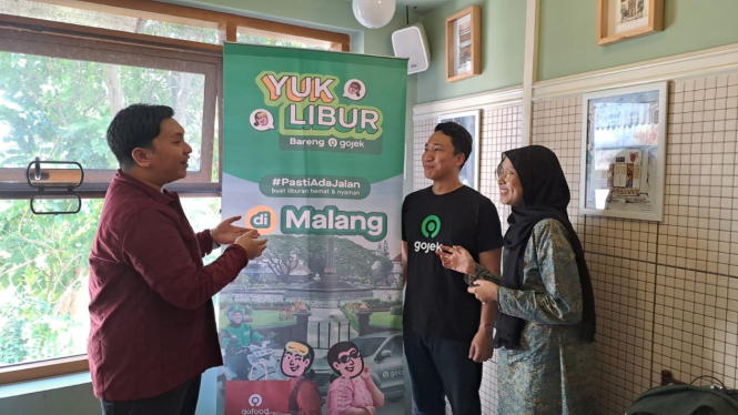 Gojek kenalkan program Yuk Libur di Kota Malang.