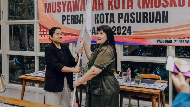 Ketua Perbasi Kota Pasuruan dr Hega