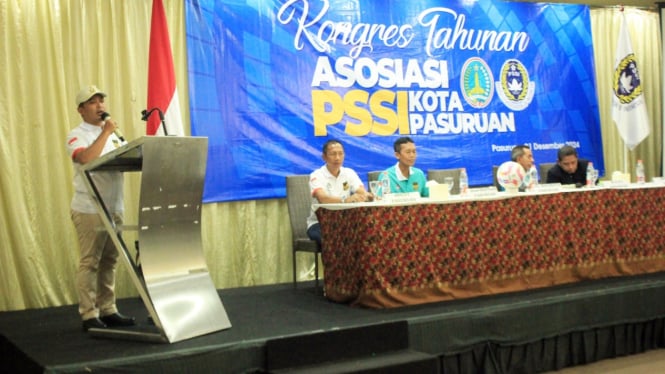 Plt Wali Kota Pasuruan beri sambutan di kongres Askot