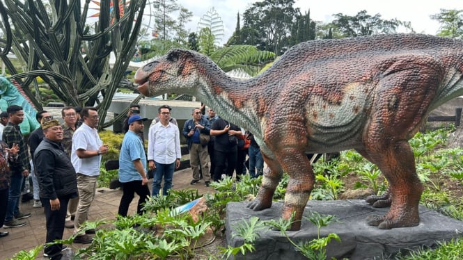 Dino Ranch wahana baru yang menarik di Selecta