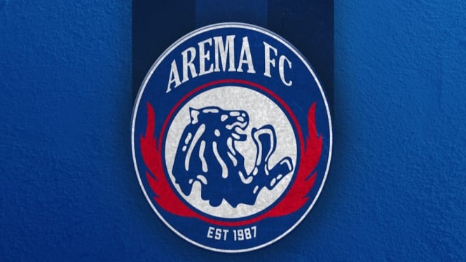 Logo Arema FC di bawah naungan PT AABBI