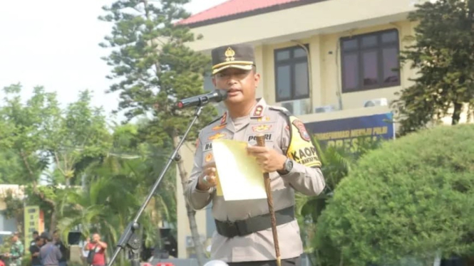 Kapolres Mojokerto, AKBP Irham Kustarto.