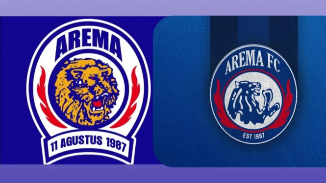 Ilustrasi Arema Indonesia dan Arema FC