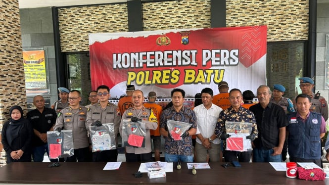 Rilis Polres Batu ungkap kasus jual beli bayi