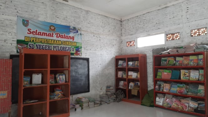 Ruang perpustakaan SDN Pulorejo 2.