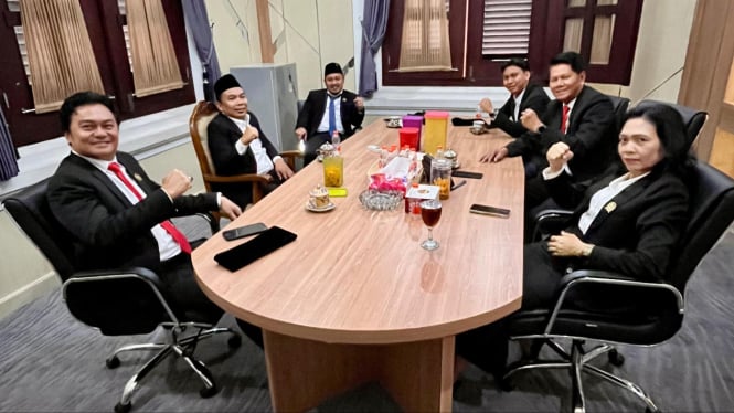 Ali Muthohirin bertemu dengan Fraksi Nasdem - PSI DPRD Kota Malang