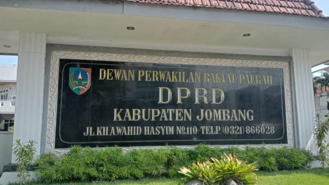 Kantor DPRD Kabupaten Jombang.