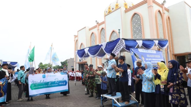 Pawai taaruf sambut Ramadan 2025 di Jombang