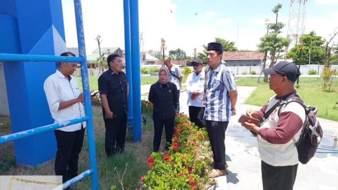 Proyek pengentasan kawasan kumuh di Jombang.