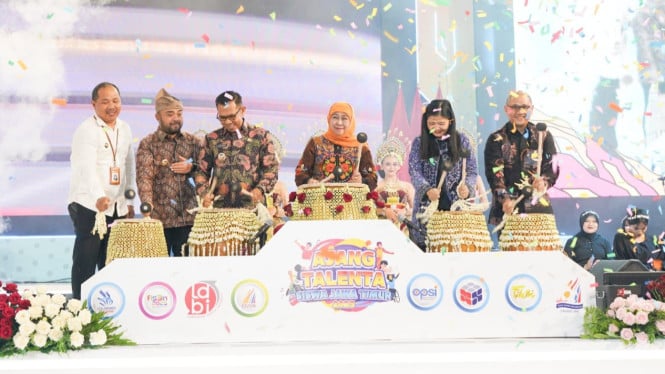 Pembukaan ajang talenta siswa Jatim 2025