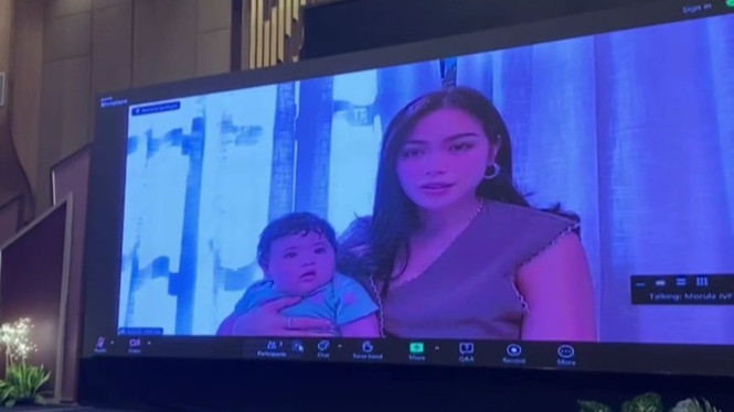 Jessica Iskandar hadir secara online di Morula IVF Surabaya