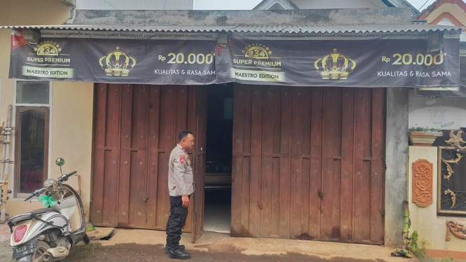TKP pencurian sepeda motor di Tumpang, Kabupaten Malang