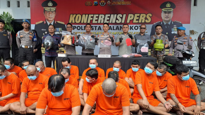 Operasi Pekat II Semeru 2025, Polresta Malang Kota