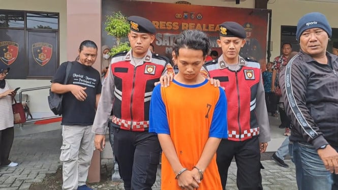 Pelaku rudapaksa adik sendiri di Jombang