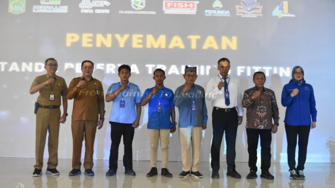 Peresmian LPK TKLC di Perumda Tirta Kanjuruhan Kabupaten Malang
