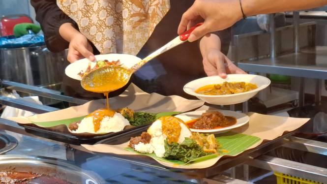 Nasi Kapau Abah di Malang