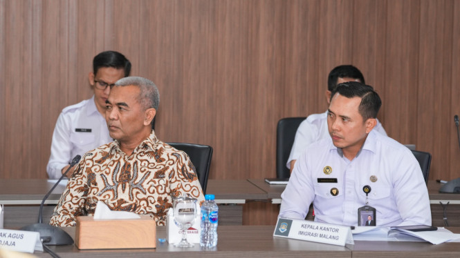 Pertemuan Pemkab Pasuruan dan Dirjen Imigrasi