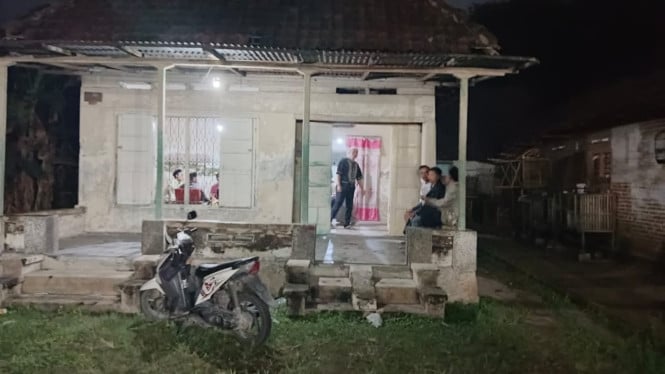 Rumah nenek yang menjadi korban perampokan emas