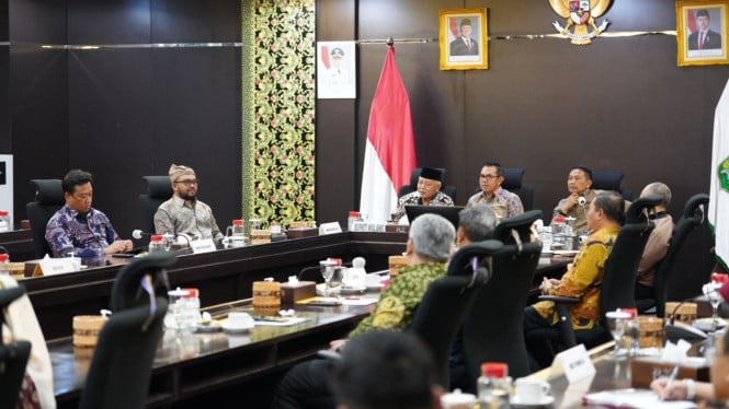 Pertemuan 3 pimpinan daerah Malang Raya