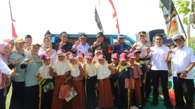 Kegiatan TMMD di Jombang.