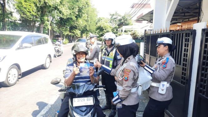 Operasi patuh Semeru 2025 di Jombang.