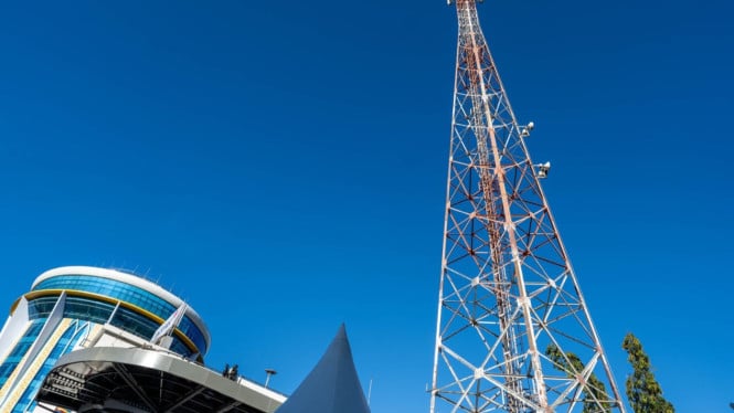 Ilustrasi jaringan Indosat Ooredoo Hutchison