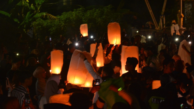Lampion RW 10 Temas Kota Batu yang viral