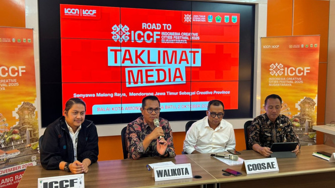 Taklimat Media Road to ICCF 2025 di Balai Kota Among Tani