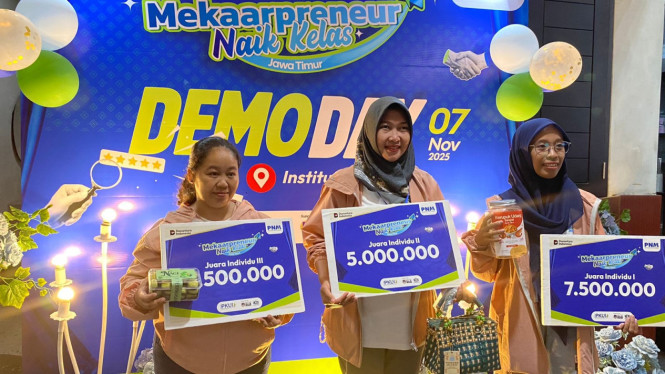 Nasabah di Jatim Pemenang Mekaarpreneur