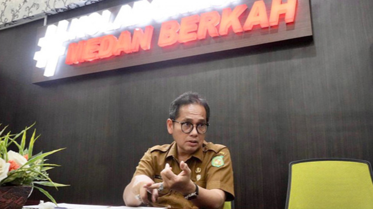 Kadis Lingkungan Hidup Medan, Suryadi Panjaitan.