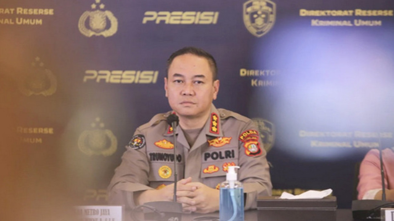 Kabid Humas Polda Metro Jaya, KBP Pol Trunoyudo Wisnu Andiko.