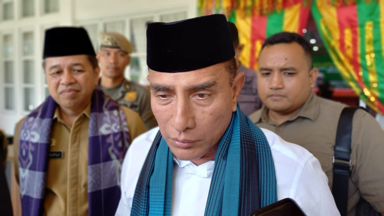 Gubernur Sumut, Edy Rahmayadi.