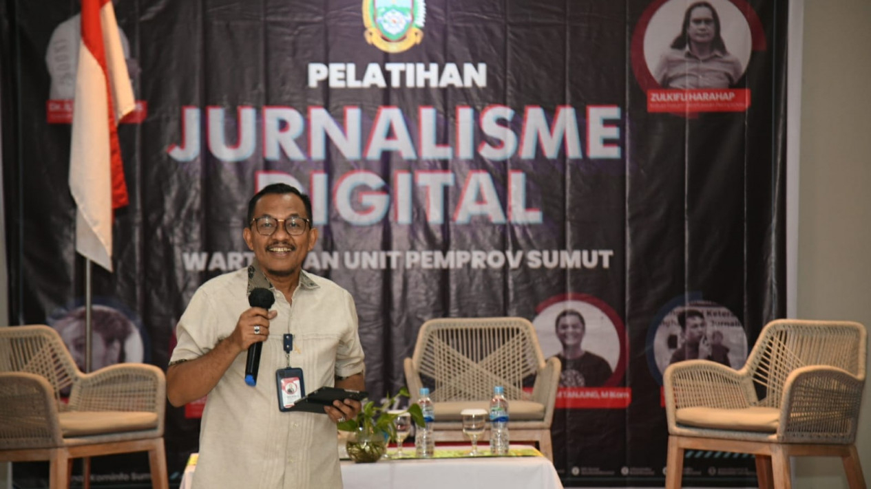 Kadis Kominfo Sumut, Ilyas Sitorus.