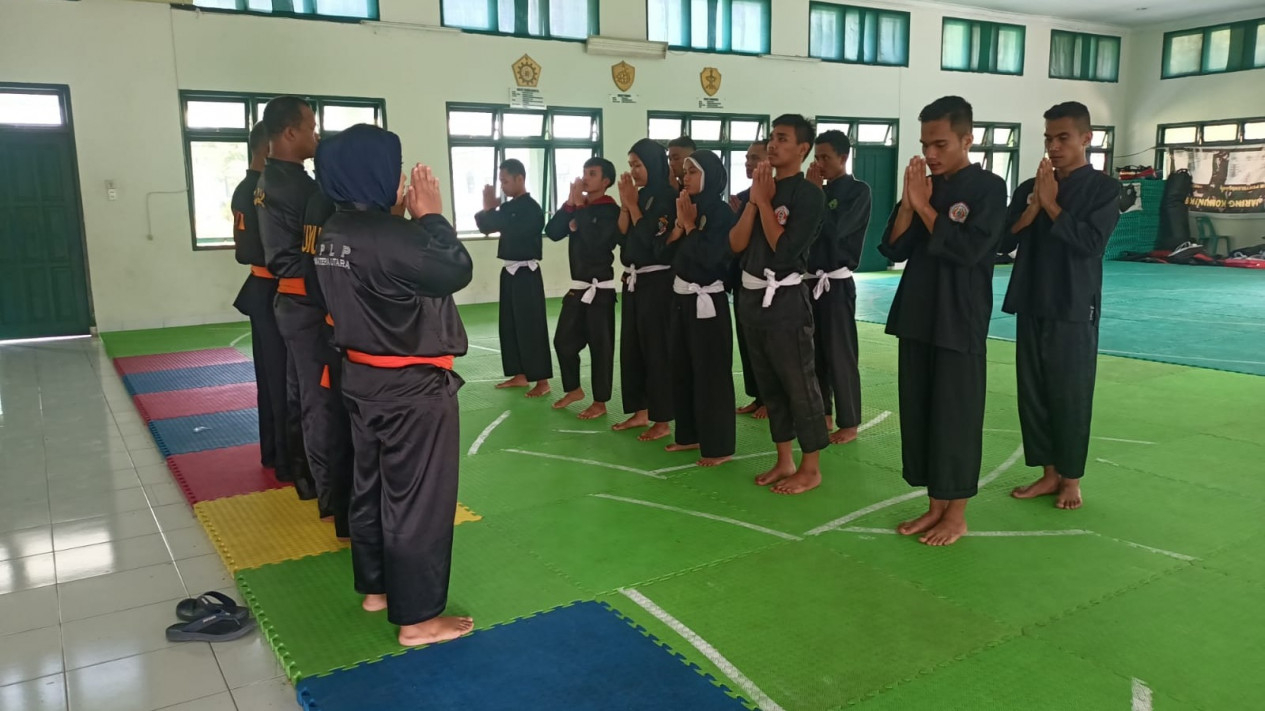 Atlet pencak silat Sumut.