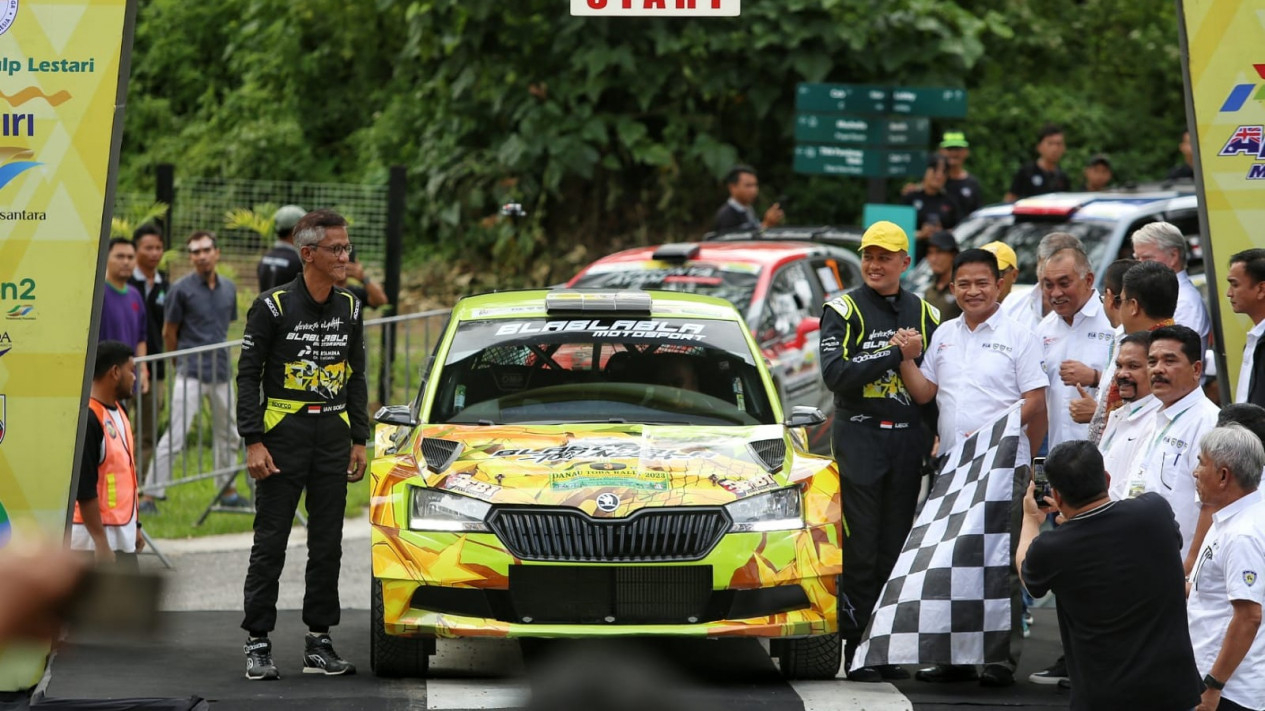 Foto World Rally Championship 2025 di Sumut, Ijeck Satu Seri Ada di Kita