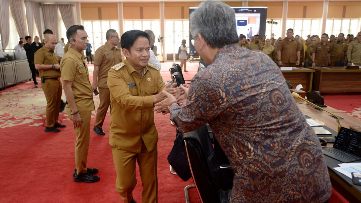 Pj Gubernur Sumut, Hassanudin.