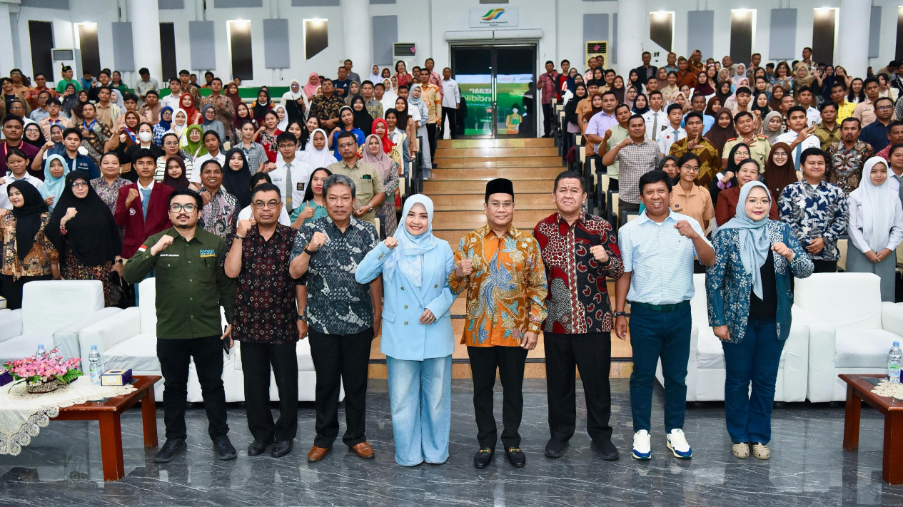 Sosialisasi SNPMB 2025 dan bazar pendidikan di Auditorium USU.
