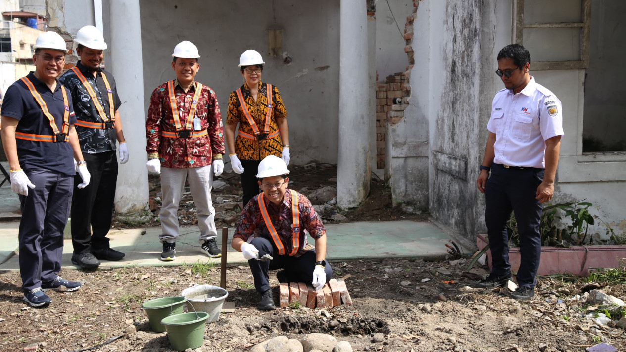 Groundbreaking KAI Lifestyle Medan.