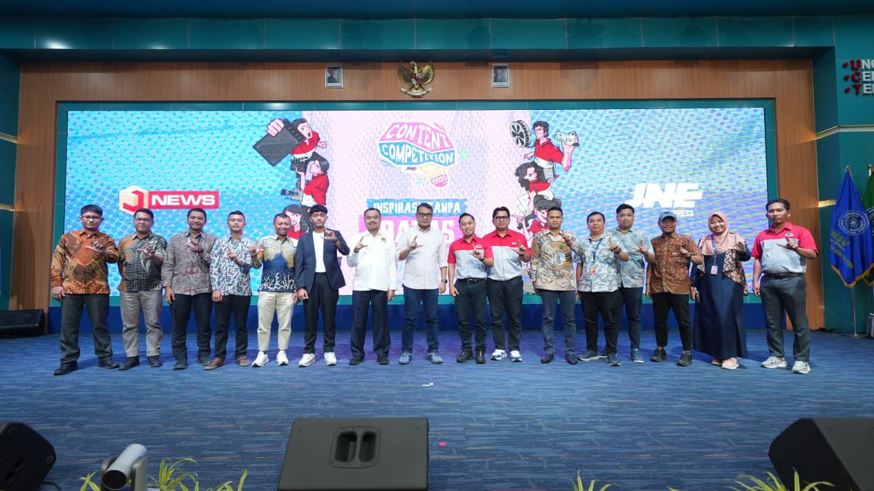 Foto Berbagi Tips Jadi Konten Kreator di UMSU, Rio Purba: AI Bukan Ancaman