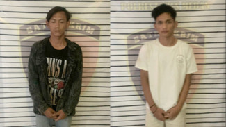 Rusak Steling Pedagang di Sunggal Deli Serdang, 2 Anggota Geng Motor Ditangkap